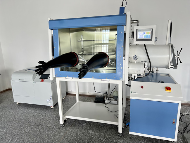 Southern University of Science and Technology planetary ball mill and glove box